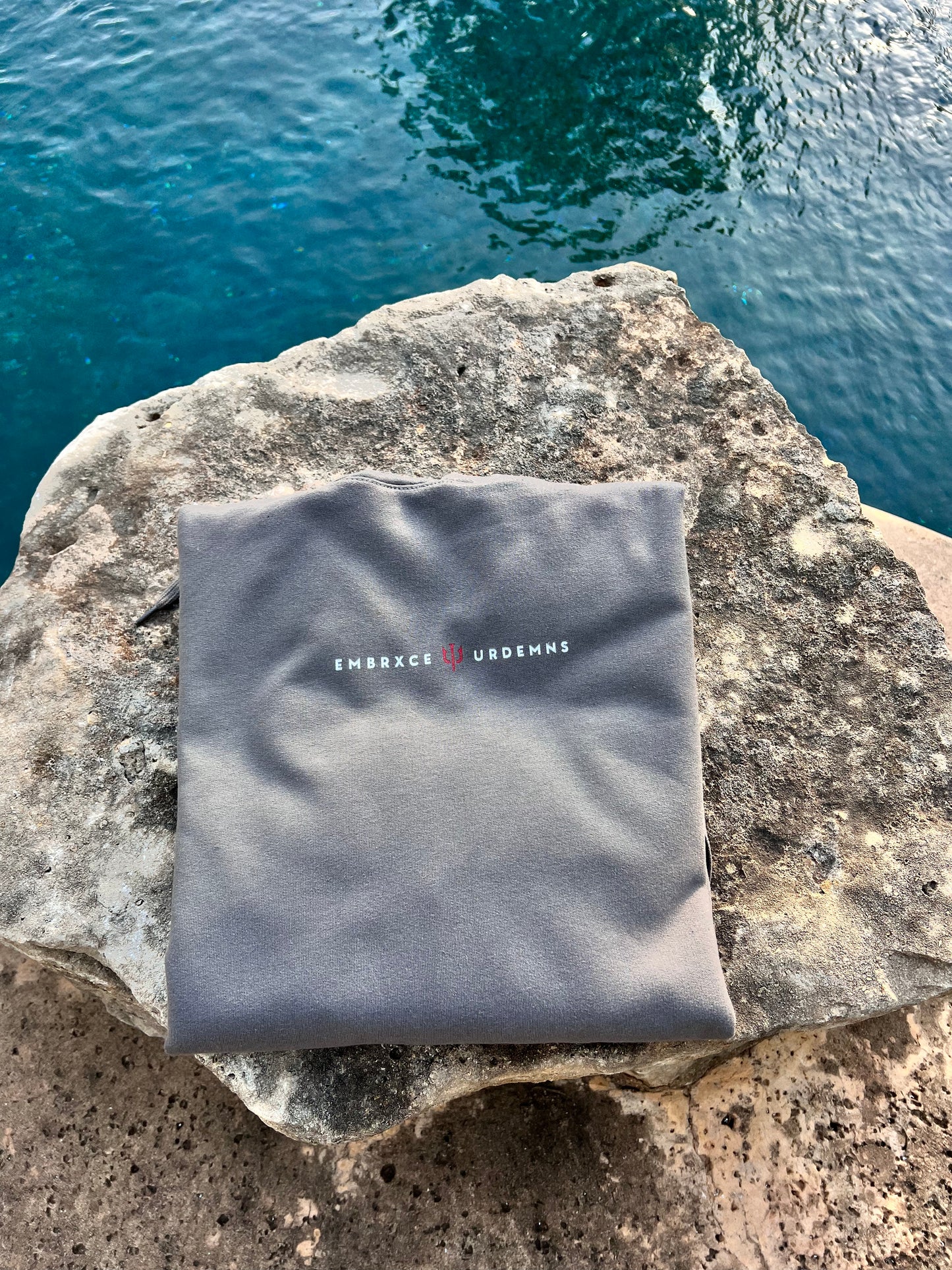 EMBRXCE YOUR DEMONS GREY ONLY LARGE