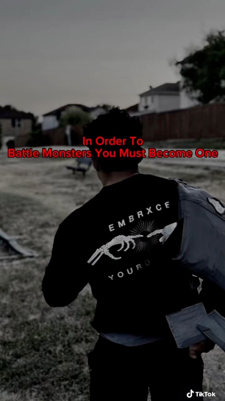 EMBRXCE YOUR DEMONS PUMP COVER PREMIUM HOODIE